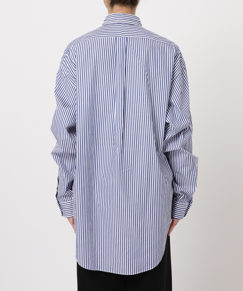 FREEMANS SPORTING CLUB(フリーマンズ スポーティング クラブ)の「【FREEMANS SPORTING CLUB】CHRYSTIE SHIRTS (Stripe)(シャツ/ブラウス・レディース・ライトブルー・FREE)」の16枚目の写真