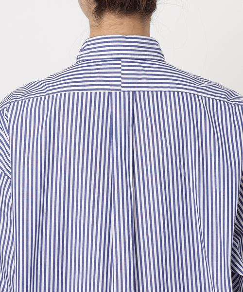 FREEMANS SPORTING CLUB(フリーマンズ スポーティング クラブ)の「【FREEMANS SPORTING CLUB】CHRYSTIE SHIRTS (Stripe)(シャツ/ブラウス・レディース・ライトブルー・FREE)」の18枚目の写真