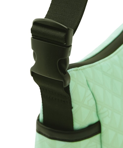 JUN&ROPE'（ジュンアンドロペ）の「ARGYLE　保冷バッグ（ショルダーバッグ・レディース・グレー/ライトグリーン・FREE）」の5枚目の写真