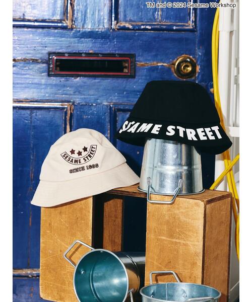 SESAME STREET（セサミストリート）の「刺繍バケットハット/セサミストリート（ハット・レディース・アイボリー・FREE）」の7枚目の写真