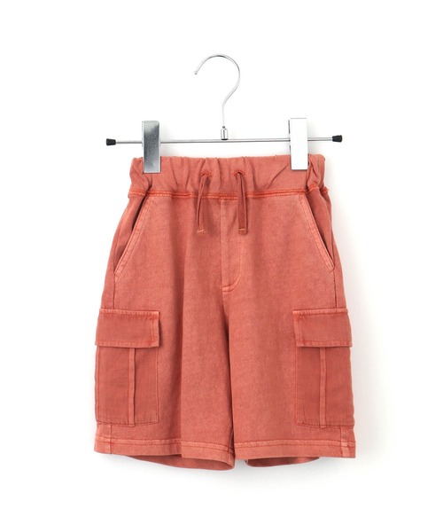 MAKE YOUR DAY（メイクユアデイ）の「オーバーダイカットソーカーゴパンツ■150.160cm（カーゴパンツ・キッズ・グレー/ベージュ/オレンジ/イエロー・150/160）」の4枚目の写真