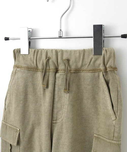 MAKE YOUR DAY（メイクユアデイ）の「オーバーダイカットソーカーゴパンツ■150.160cm（カーゴパンツ・キッズ・グレー/ベージュ/オレンジ/イエロー・150/160）」の10枚目の写真