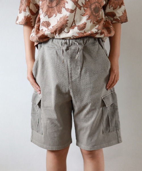 MAKE YOUR DAY（メイクユアデイ）の「オーバーダイカットソーカーゴパンツ■150.160cm（カーゴパンツ・キッズ・グレー/ベージュ/オレンジ/イエロー・150/160）」の5枚目の写真