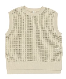 Pitta Re:) | 透かし編みニットベスト(ベスト)