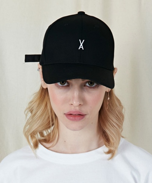 ハロマークデザイン　ハロキャップ　未使用新品 セール】【VARZAR】 Logo ball cap / フロントロゴオーバー