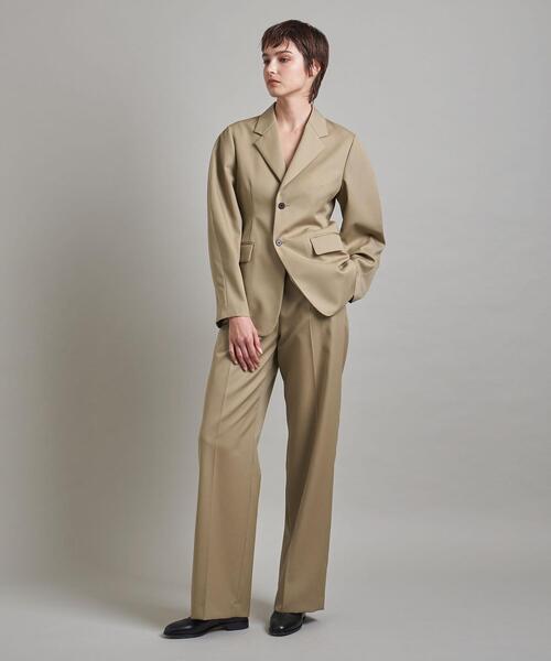 LOEFF（ロエフ）の「＜LOEFF＞ギャバ カーブ ジャケット（テーラード