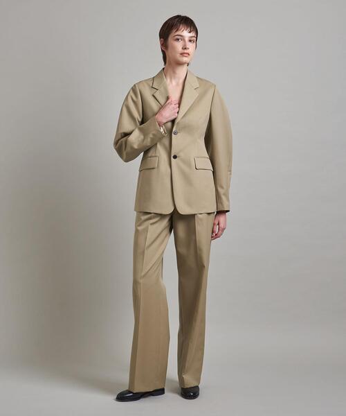 LOEFF（ロエフ）の「＜LOEFF＞ギャバ カーブ ジャケット（テーラード