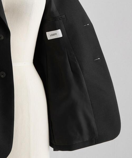 LOEFF（ロエフ）の「＜LOEFF＞ギャバ カーブ ジャケット（テーラード