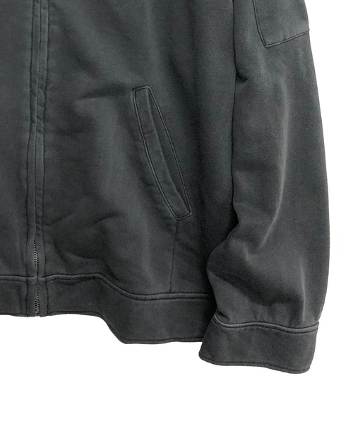 TRAP/U (トラップユー)の「ピグメントWash 裏毛スウェット / ジップアップ スウィングトップ ブルゾン(カバーオール・メンズ・ブラック/ブルー/ベージュ・M/L)」の12枚目の写真