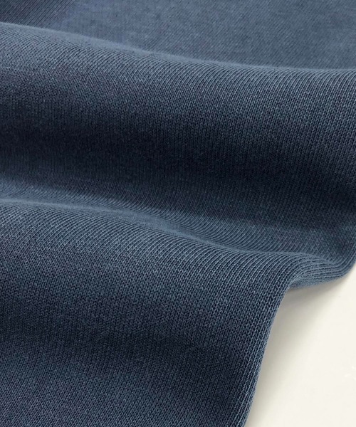 TRAP/U (トラップユー)の「ピグメントWash 裏毛スウェット / ジップアップ スウィングトップ ブルゾン(カバーオール・メンズ・ブラック/ブルー/ベージュ・M/L)」の8枚目の写真