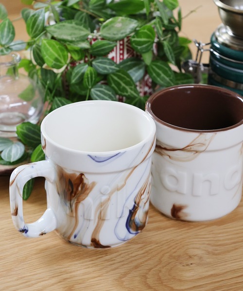 オリジナルマーブルニコロゴマグカップ/容量300ml（グラス/マグカップ