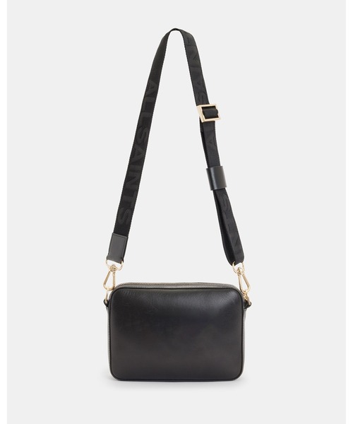 ALLSAINTS（オールセインツ）の「LUCILLE LEATHER CROSSBODY BAG | LUCILE レザー クロスボディ バッグ（ショルダーバッグ・レディース・ブラック・ONE SIZE）」の10枚目の写真