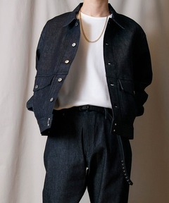 SAGE NATION / セイジネーション DENIM JIJI JACKET RAW / S084