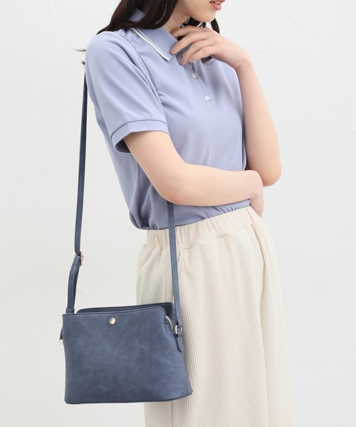軽量両あおりショルダーバッグ（ショルダーバッグ）｜Honeys