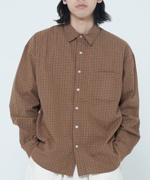オックス長袖レギュラーカラーシャツ(M1)