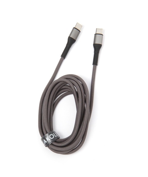 LAKOLE（ラコレ）の「USB Type-C & USB Type-Cケーブル[2m] / 107523（PCグッズ・レディース・ブラック/アイボリー・FREE）」の2枚目の写真