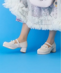 axes femme | パールビット付ローファー(ローファー)