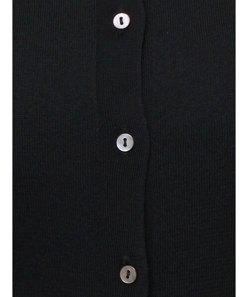 ELENDEEK(エレンディーク)の「コンパクトアセテートカーディガン(カーディガン/ボレロ・レディース・オフホワイト/ブラック/グリーン/パープル/ベージュ・FREE)」の11枚目の写真