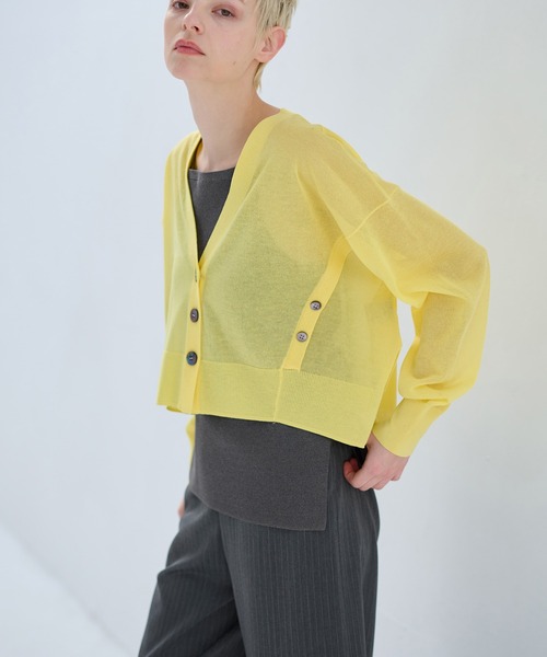 LANVINコレクション ボレロカーディガン38 黒 アイレットカーディガン|LANVIN COLLECTION | LANVIN COLLECTION