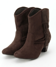 grove | サイドフリンジショートブーツ(ブーツ)