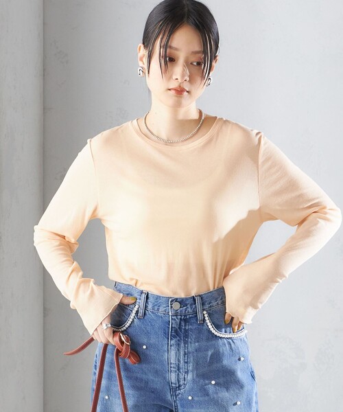 【セール】シアー クルーネック カットソー（Tシャツ/カットソー）｜SHIPS（シップス）