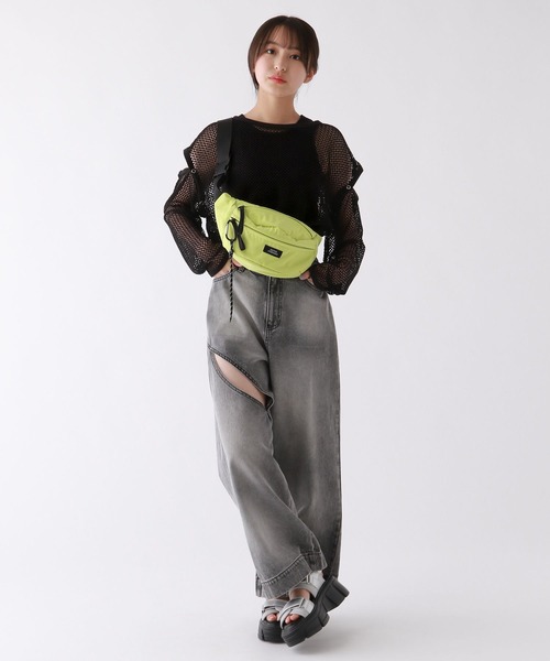 repipi armario(レピピ アルマリオ)の「メッシュ2WAYトップス(その他トップス・キッズ・ブラック/ホワイト/ライム・MEDIUM/LARGE/SMALL)」の6枚目の写真