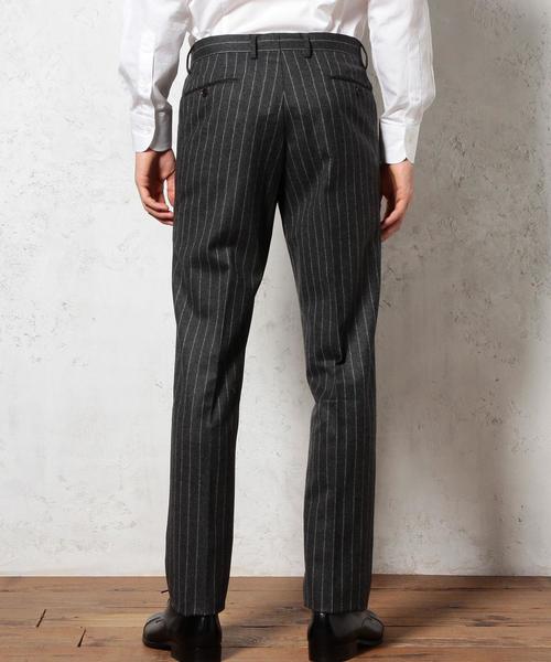 green label relaxing（グリーンレーベルリラクシング）の「[カノニコ] CN CH/ST RG SLIM NP パンツ◆（スーツパンツ・メンズ・ダークグレー/ネイビー・84ｃｍ/76ｃｍ/80ｃｍ/92cm/72cm/88ｃｍ）」の14枚目の写真