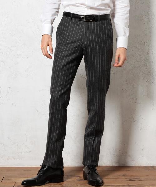 green label relaxing（グリーンレーベルリラクシング）の「[カノニコ] CN CH/ST RG SLIM NP パンツ◆（スーツパンツ・メンズ・ダークグレー/ネイビー・84ｃｍ/76ｃｍ/80ｃｍ/92cm/72cm/88ｃｍ）」の15枚目の写真