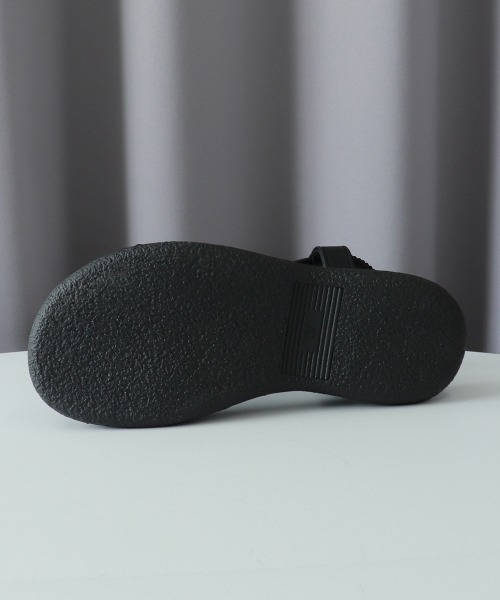 厚底サンダルストラップ美脚韓国夏