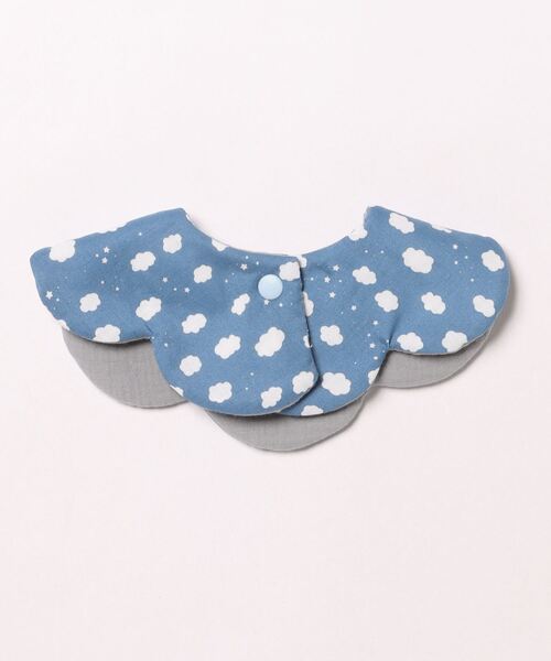 hanakago】もくもくのくも/ベビースタイ / ビブ/よだれかけ(SU