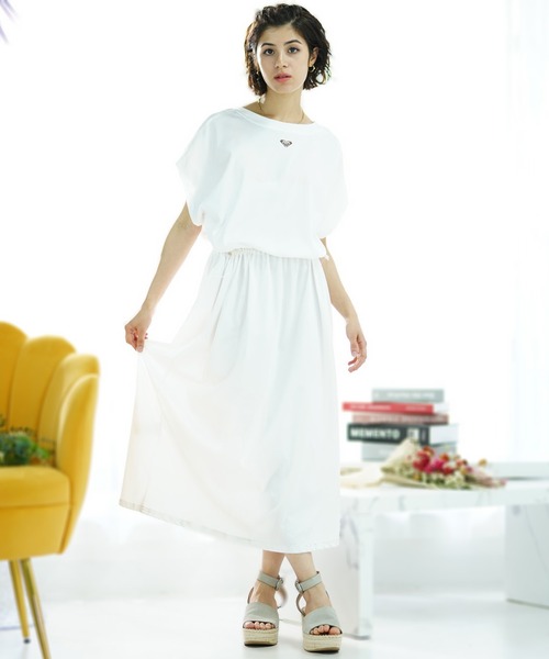 Riu ワンピース ROXY/ロキシー 水陸両用 ユーティリティ 体型カバー 2WAY ロング