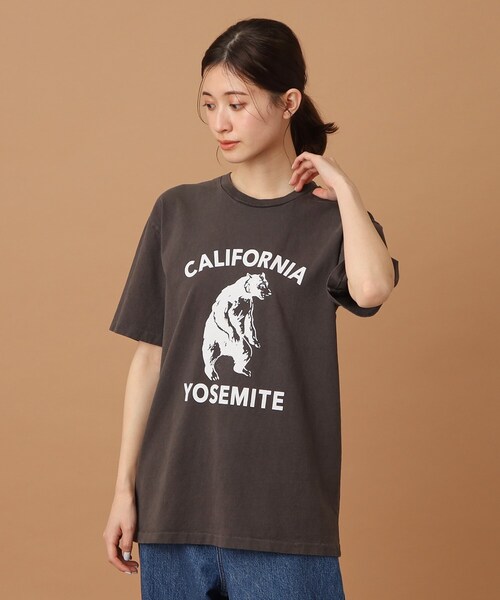 MIXTA(ミクスタ)の「◆MIXTA(ミクスタ)別注プリントTシャツ(Tシャツ/カットソー・レディース・ナチュラル/ブラック系/ブラウン系/ブラック・00)」の5枚目の写真