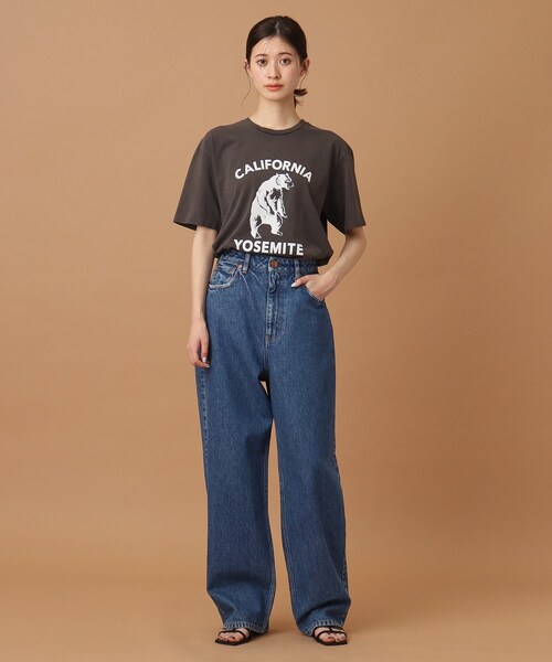 MIXTA(ミクスタ)の「◆MIXTA(ミクスタ)別注プリントTシャツ(Tシャツ/カットソー・レディース・ナチュラル/ブラック系/ブラウン系/ブラック・00)」の6枚目の写真