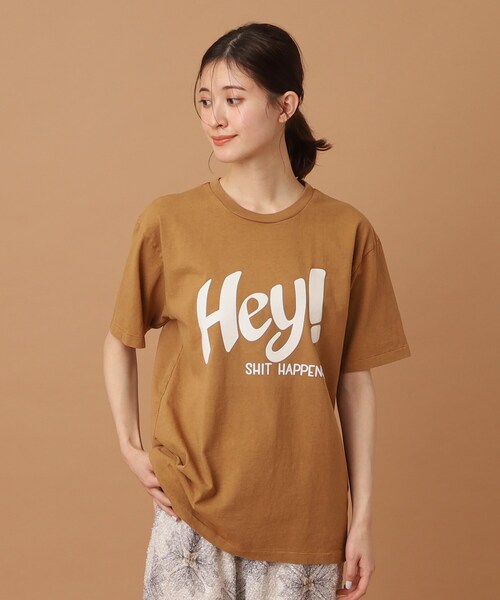 MIXTA(ミクスタ)の「◆MIXTA(ミクスタ)別注プリントTシャツ(Tシャツ/カットソー・レディース・ナチュラル/ブラック系/ブラウン系/ブラック・00)」の8枚目の写真