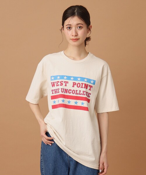 MIXTA(ミクスタ)の「◆MIXTA(ミクスタ)別注プリントTシャツ(Tシャツ/カットソー・レディース・ナチュラル/ブラック系/ブラウン系/ブラック・00)」の12枚目の写真