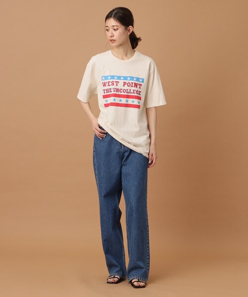 MIXTA(ミクスタ)の「◆MIXTA(ミクスタ)別注プリントTシャツ(Tシャツ/カットソー・レディース・ナチュラル/ブラック系/ブラウン系/ブラック・00)」の14枚目の写真