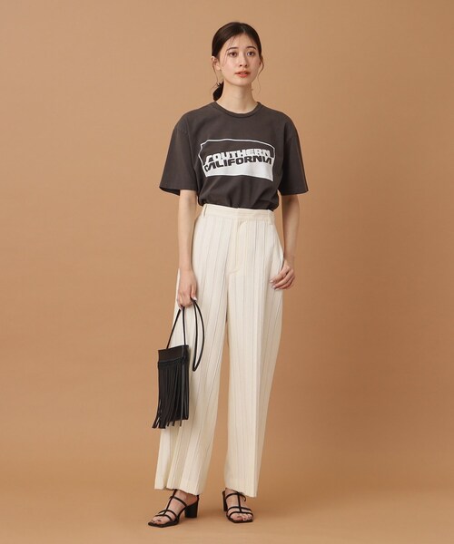 MIXTA(ミクスタ)の「◆MIXTA(ミクスタ)別注プリントTシャツ(Tシャツ/カットソー・レディース・ナチュラル/ブラック系/ブラウン系/ブラック・00)」の17枚目の写真