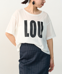 コットン シアージャージロゴTシャツ