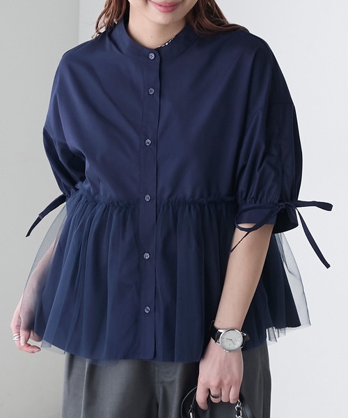 Cherlddking Pepgram Dezain — риббон‑футболка Pepgram design «ribrown blouse» (пепрам дизайн)