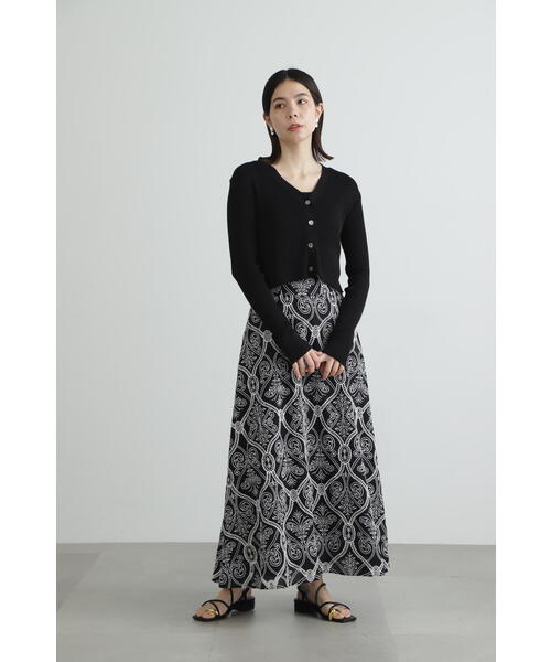 JILL STUART（ジルスチュアート）の「◆ＵＶ加工レーヨンポリニットカーディガン（カーディガン/ボレロ・レディース・ブラック/ピンク/ホワイト・FREE）」の10枚目の写真