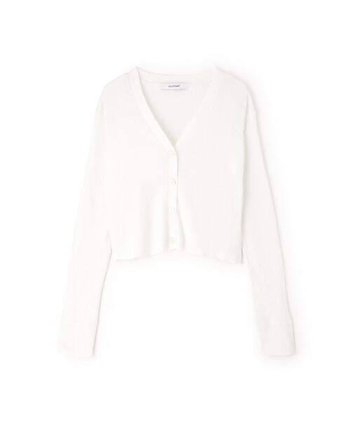 JILL STUART（ジルスチュアート）の「◆ＵＶ加工レーヨンポリニットカーディガン（カーディガン/ボレロ・レディース・ブラック/ピンク/ホワイト・FREE）」の12枚目の写真