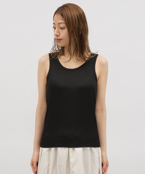 LAKOLE（ラコレ）の「シャーリングタンク / 118345（タンクトップ・レディース・ライム/オフホワイト/ブラック/パープル・SMALL/MEDIUM）」の12枚目の写真