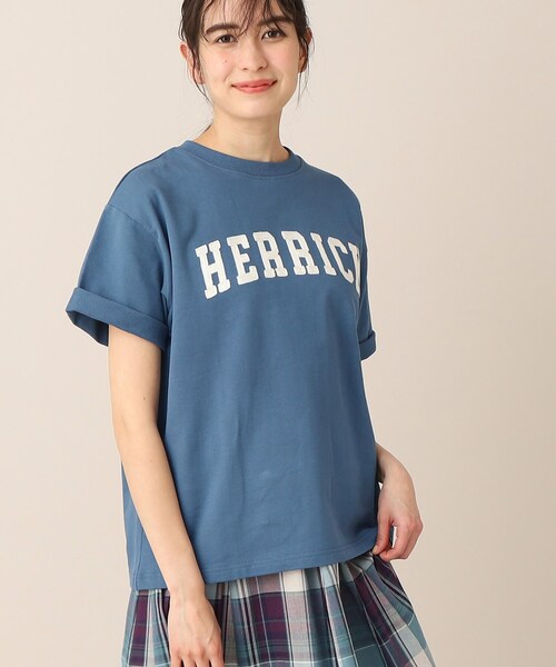 Dessin（デッサン）の「◆【ユニセックス・洗える】ロゴ刺繍Tシャツ（Tシャツ/カットソー・レディース・ブルー/ライトベージュ/ホワイト・00/01/02/03/04/05）」の21枚目の写真