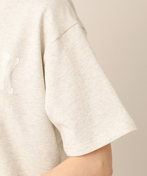 Dessin（デッサン）の「◆【ユニセックス・洗える】ロゴ刺繍Tシャツ（Tシャツ/カットソー・レディース・ブルー/ライトベージュ/ホワイト・00/01/02/03/04/05）」の13枚目の写真