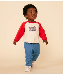 PETIT BATEAU（プチバトー）の「バイカラースウェットプルオーバー（スウェット・キッズ）」