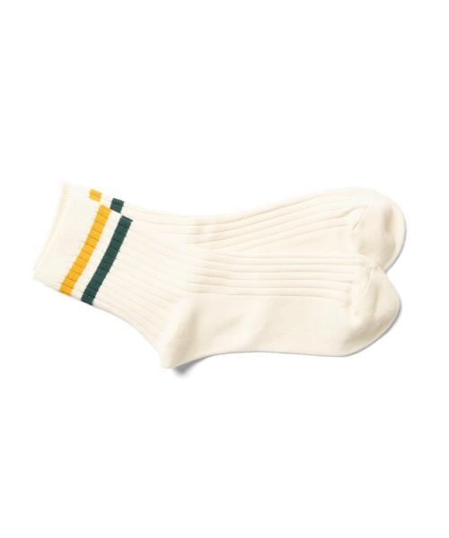 Right-on(ライトオン)の「BASIC SOCKS(ベーシックソックス)2本ラインリブソックス(ソックス/靴下・メンズ・ブラック/ネイビー/ベージュ・M/L)」の14枚目の写真