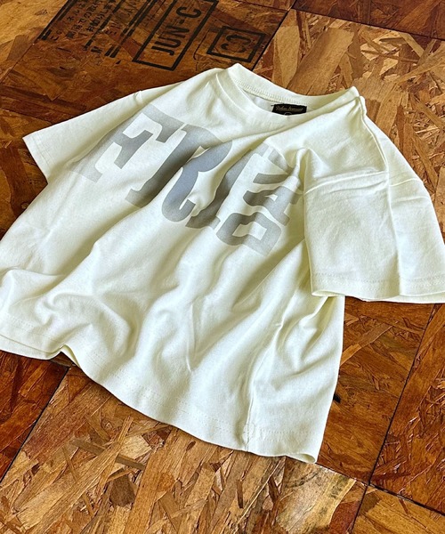 Life Support Products(ライフサポートプロダクツ)の「1WEEK Tee(80~150cm)(Tシャツ/カットソー・キッズ・ベージュ/オレンジ/ネイビー/パープル/グリーン/ブラック/オフホワイト・80/90/95/100/110/120/130/140/150)」の2枚目の写真