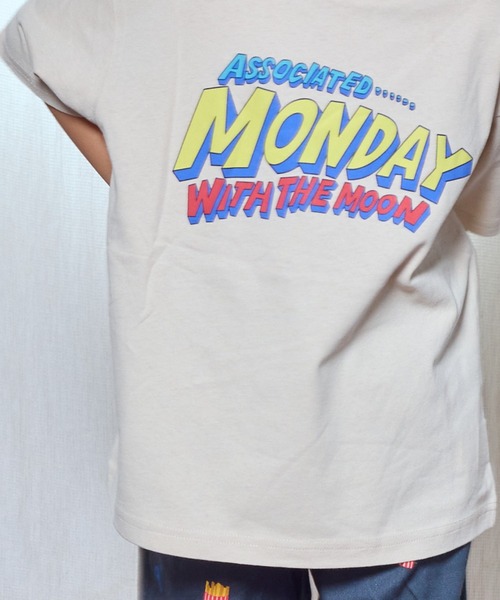 Life Support Products(ライフサポートプロダクツ)の「1WEEK Tee(80~150cm)(Tシャツ/カットソー・キッズ・ベージュ/オレンジ/ネイビー/パープル/グリーン/ブラック/オフホワイト・80/90/95/100/110/120/130/140/150)」の15枚目の写真