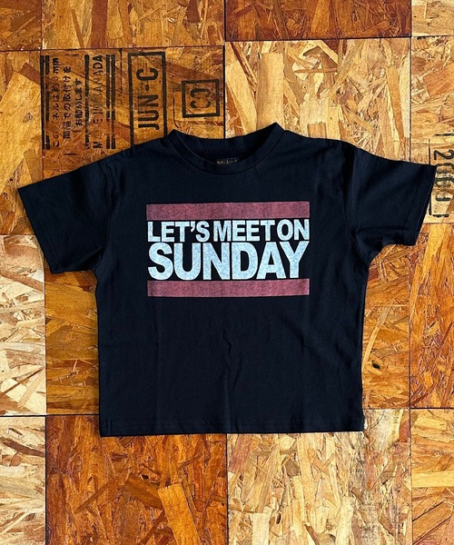 Life Support Products(ライフサポートプロダクツ)の「1WEEK Tee(80~150cm)(Tシャツ/カットソー・キッズ・ベージュ/オレンジ/ネイビー/パープル/グリーン/ブラック/オフホワイト・80/90/95/100/110/120/130/140/150)」の8枚目の写真