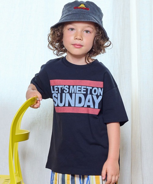 Life Support Products(ライフサポートプロダクツ)の「1WEEK Tee(80~150cm)(Tシャツ/カットソー・キッズ・ベージュ/オレンジ/ネイビー/パープル/グリーン/ブラック/オフホワイト・80/90/95/100/110/120/130/140/150)」の12枚目の写真